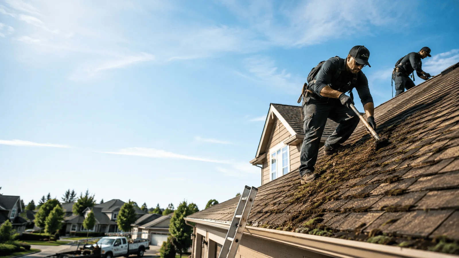 Roof Moss Removal in Askov, MN near me